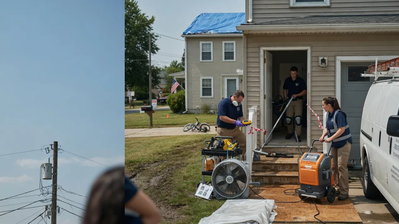 Water Damage Repair in New Hudson, MI near me